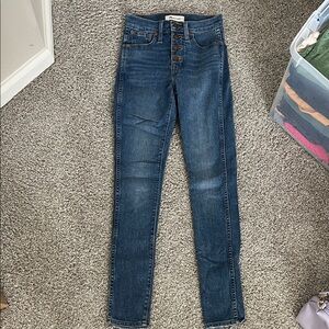 Like New Madewell High Rise Jeans
